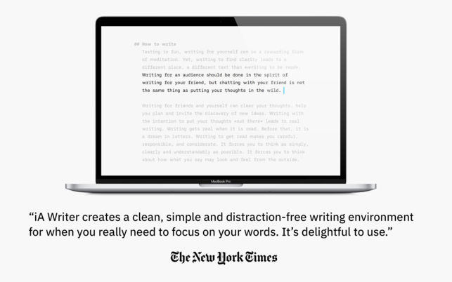 iA Writer 4.2 macOS