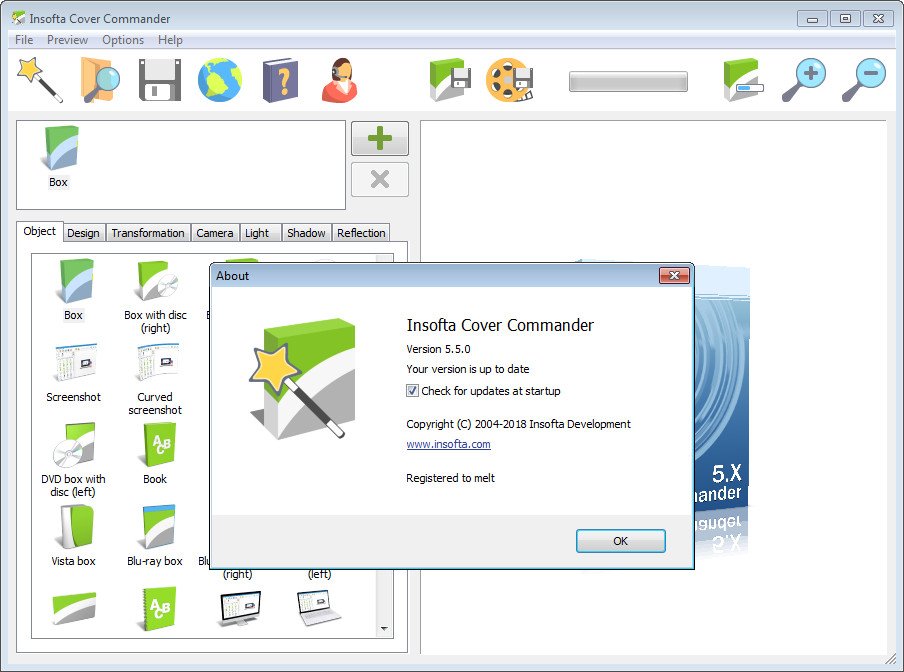 instaling Insofta Cover Commander 7.5.0