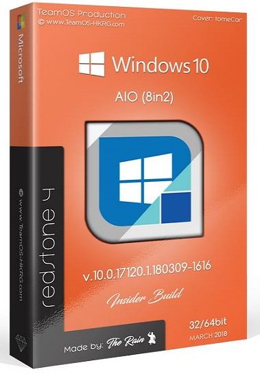 Windows 10 RS4 v.1803.17120.1 (x86x64) en-us Aio (8in2)