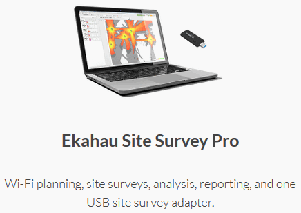 ekahau site survey down