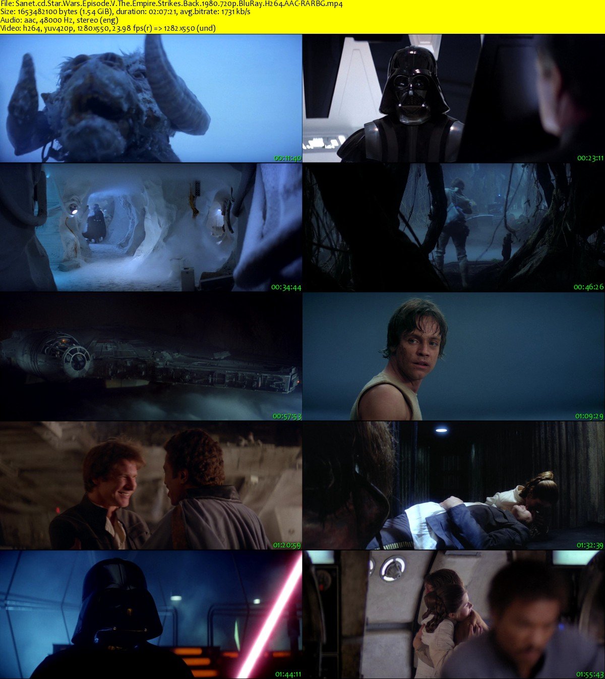 Star Wars: Episode V - The Empire Strikes Back Movie Screenshot