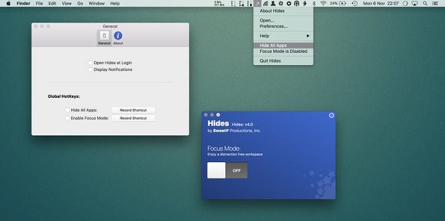 Hides 5.0.0 macOS