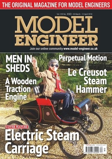 Model Engineer - 30 March 2018