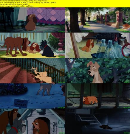 Lady and the Tramp 1955 BRRip XviD MP3-XVID