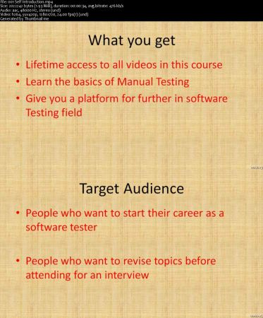 Learn Manual Testing:basics for beginners