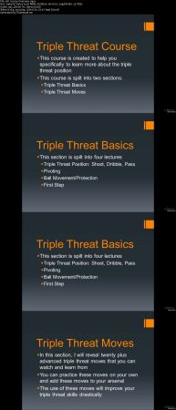 Advanced Basketball: Triple Threat Moves