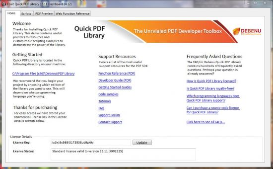 Debenu Foxit Quick PDF Library 15.11 Portable