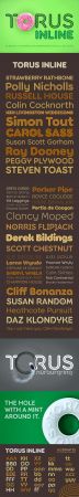 CreativeMarket - Torus Inline – 6 Font Family 2367505