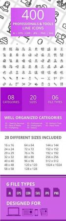 400 Professionals &amp; their tools Line 2321849