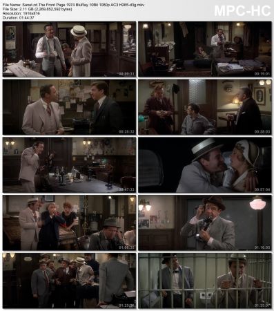 The Front Page 1974 BluRay 10Bit 1080p AC3 H265-d3g