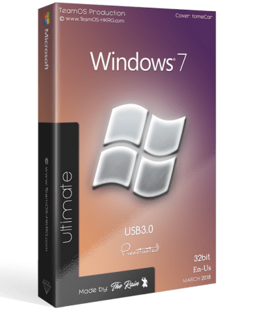 Windows 7 Ultimate Sp1 x86 En-Us ESD USB3.0 March2018 Pre-Activated