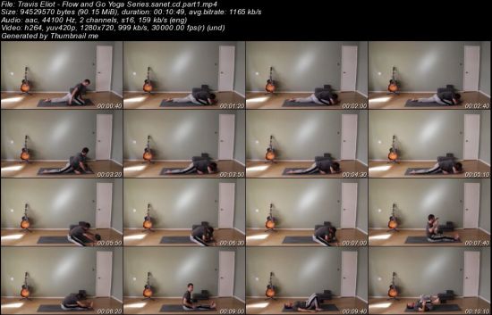 TRAVIS ELIOT - Flow and Go Yoga Series 2015