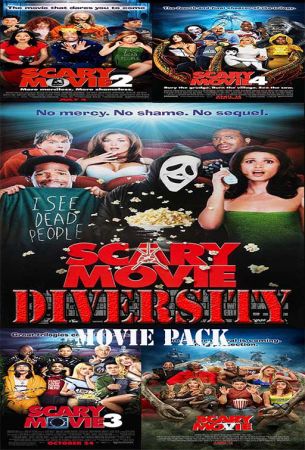 Scary Movie Pentalogy Pack 720p BRRIP X264 AC3 -DiVERSiTY