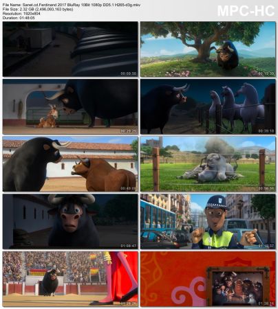 Ferdinand 2017 BluRay 10Bit 1080p DD5.1 H265-d3g