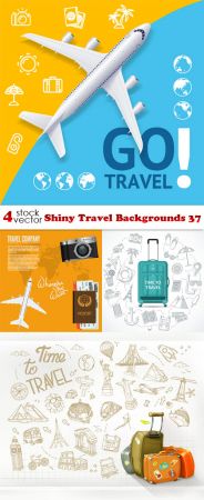 Vectors - Shiny Travel Backgrounds 37