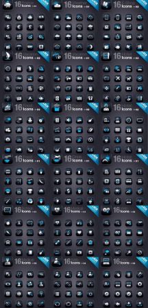 Vector elements picture web design button icon tool 2-25 EPS