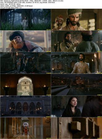 Padmaavat 2018 Hindi 720p WEB-HD 3.6GB AAC MovCr