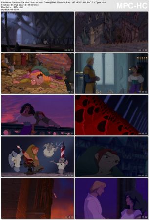 The Hunchback of Notre Dame 1996 1080p BluRay x265 HEVC 10bit AAC 5.1 Tigole