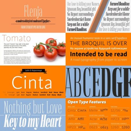 Fonts Family Cinta &amp; Flenja (34)