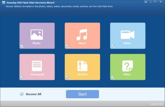 Amazing USB Flash Drive Recovery Wizard 8.8.8.9