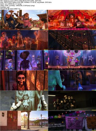 Coco 2017 720p Bluray AC3 x264 AdiT