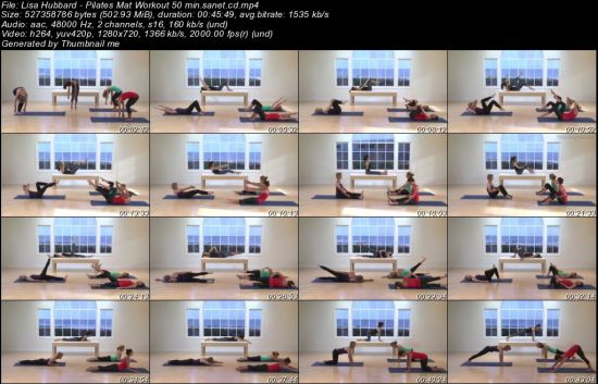 Rhythm Pilates - Pilates Mat Workout 2016