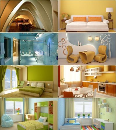 Collection of Interiors Design - pack #5