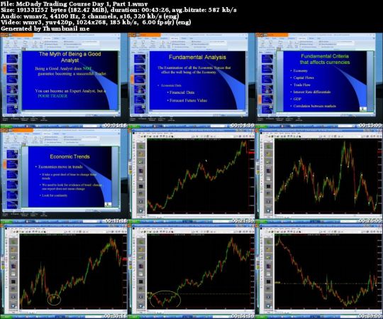 McDady Trading Course on Price Behavior