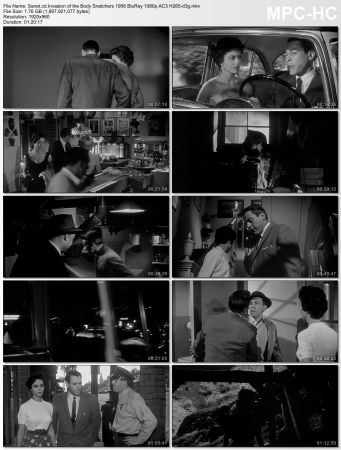 Invasion of the Body Snatchers 1956 BluRay 1080p AC3 H265-d3g