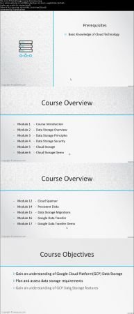 Google Cloud Platform Data Storage
