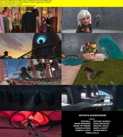 Monsters Vs Aliens 2009 720p BluRay H264 AAC-RARBG
