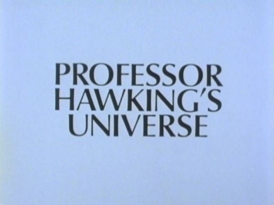 BBC Horizon - Professor Hawking's Universe (1983) 720p HDTV x264 MVGRoup