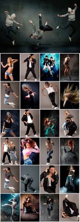 100 dancing people photo
