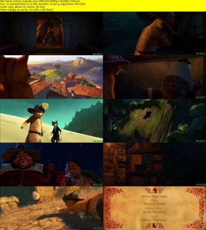 Puss In Boots 2011 UNRATED BRRip XviD MP3-XVID