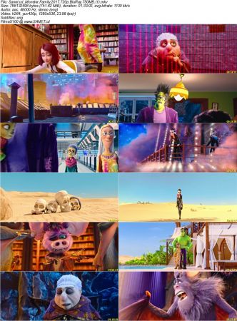 Monster Family 2017 720p BluRay 750MB SHERIF