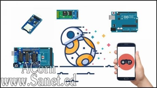 DIY Bluetooth Phone Controlled BB-8 Droid with Arduino