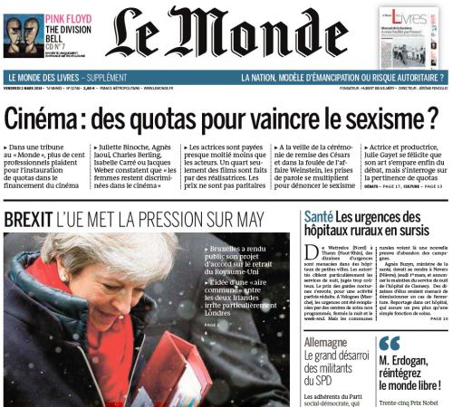 Le Monde - 02.03.2018