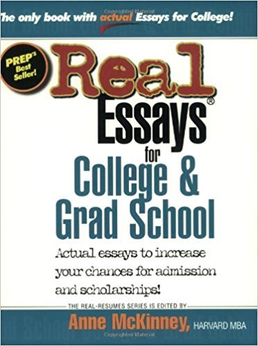 real college essays book