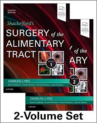 Shackelford's Surgery of the Alimentary Tract, 2 Volume Set, 8e 8th Edition