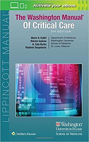 The Washington Manual of Critical Care, Third edition