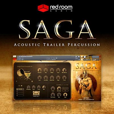 Red Room Audio - Saga – Acoustic Trailer Percussion KONTAKT