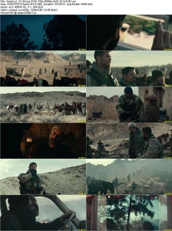12 Strong 2018 720p BRRip XviD AC3-XVID