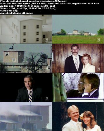 History Channel - Days that Shaped America: Waco Siege (2018) 720p HDTV x264-W4F