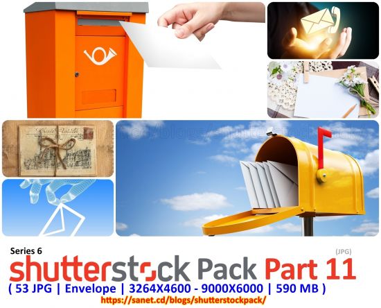Shutterstock Pack 06: Part 11 (Envelopes)