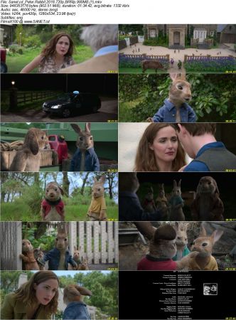 Peter Rabbit 2018 720p BRRip 900MB MkvCage