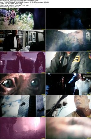 Rampage 2018 720p HDCAM 700MB SHERIF