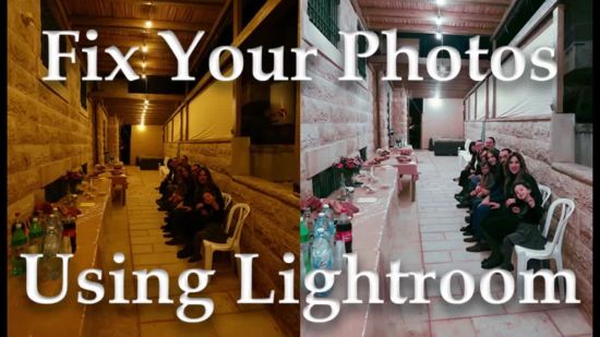 Using Adobe Lightroom to Correct Bad Photos