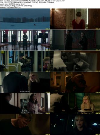 Red Sparrow 2018 1080p KORSUB HDRip x264 AAC2.0-STUTTERSHIT