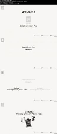 Planning for Data Collection