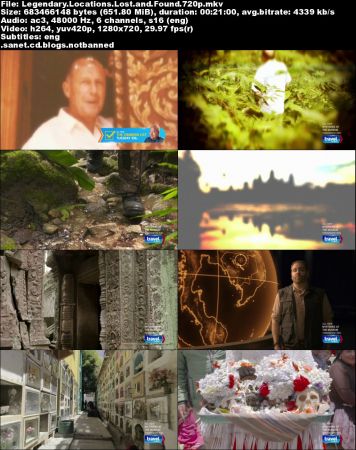Travel Channel - Legendary Locations: Lost and Found (2018) 720p HDTV x264-W4F